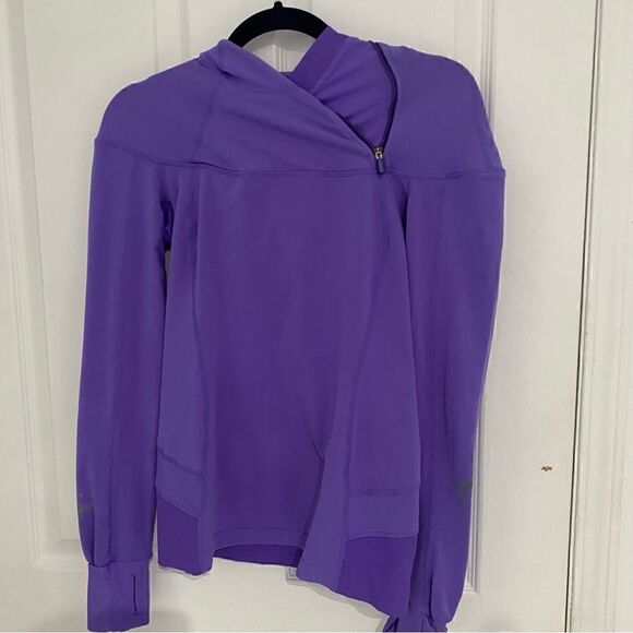 Lululemon Quarter Zip Vented Athletic Sweater Womens Size XS - Picture 1 of 8